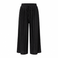 Plissee Hose/ schwarz